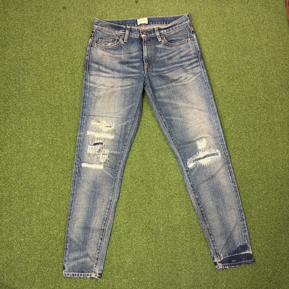 Simon Miller Roy Selvedge Denim Jeans Size 28 Distressed Made in USA